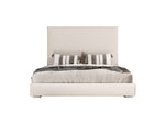 Sogno - Italian Modern Beige Fabric High Headboard Bed by VIG Furniture - View 3