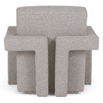 Wylie - Modern Light Grey-Beige Fabric Accent Chair by VIG Furniture - View 2