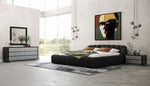 Yolonda - Modern Black Fabric Bed by VIG Furniture - View 7