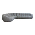 Yolonda - Modern Light Grey Curved Sectional Sofa by VIG Furniture - View 13