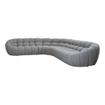 Yolonda - Modern Light Grey Curved Sectional Sofa by VIG Furniture - View 14