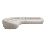 Yolonda - Modern Beige Curved Sectional Sofa by VIG Furniture - View 12