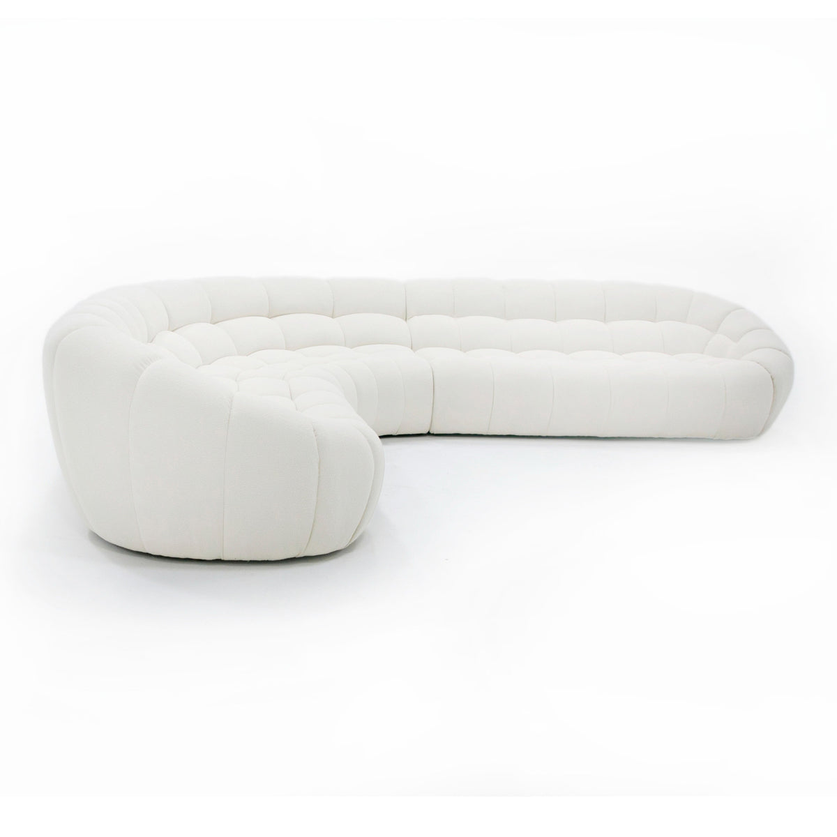 Yolonda - Off-White Fabric Sectional Sofa by VIG Furniture - View 9