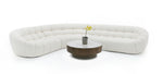 Yolonda - Off-White Fabric Sectional Sofa by VIG Furniture - View 2
