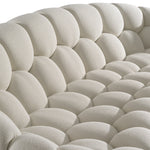 Yolonda - Modern Curved Off-White Fabric Sofa by VIG Furniture - View 5