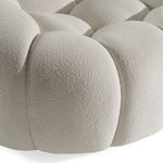 Yolonda - Modern Curved Off-White Fabric Chair by VIG Furniture - View 6