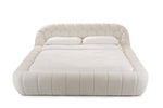 Yolonda - Modern Off-White Fabric Bed by VIG Furniture - View 1