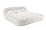 Yolonda - Modern Off-White Fabric Bed by VIG Furniture - View 4