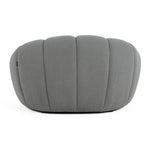 Yolonda - Modern Curved Light Grey Fabric Chair by VIG Furniture - View 4