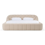 Yolonda - Modern Beige Fabric Bed by VIG Furniture - View 1
