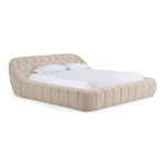 Yolonda - Modern Beige Fabric Bed by VIG Furniture - View 2