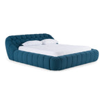 Yolonda - Modern Dark Teal Fabric Bed by VIG Furniture - View 6