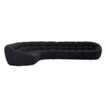 Yolonda - Black Fabric Sectional Sofa by VIG Furniture - View 3