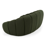 Yolonda - Modern Curved Green Fabric Loveseat by VIG Furniture - View 11