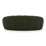 Yolonda - Modern Curved Green Fabric Loveseat by VIG Furniture - View 12