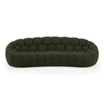 Yolonda - Modern Curved Green Fabric Sofa by VIG Furniture - View 1