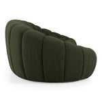 Yolonda - Modern Curved Green Fabric Sofa by VIG Furniture - View 13