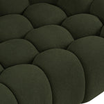 Yolonda - Modern Curved Green Fabric Sofa by VIG Furniture - View 16