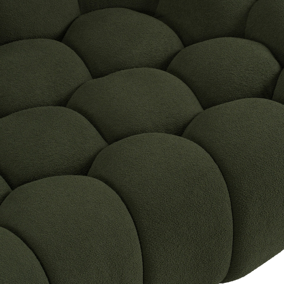 Yolonda - Modern Curved Green Fabric Sofa by VIG Furniture - View 16