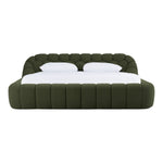 Yolonda - Modern Green Fabric Bed by VIG Furniture - View 1