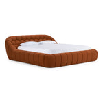 Yolonda - Modern Orange Fabric Bed by VIG Furniture - View 4