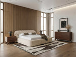 Yolonda - Modern Beige Fabric Bed by VIG Furniture - View 8
