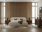 Yolonda - Modern Beige Fabric Bed by VIG Furniture - View 7