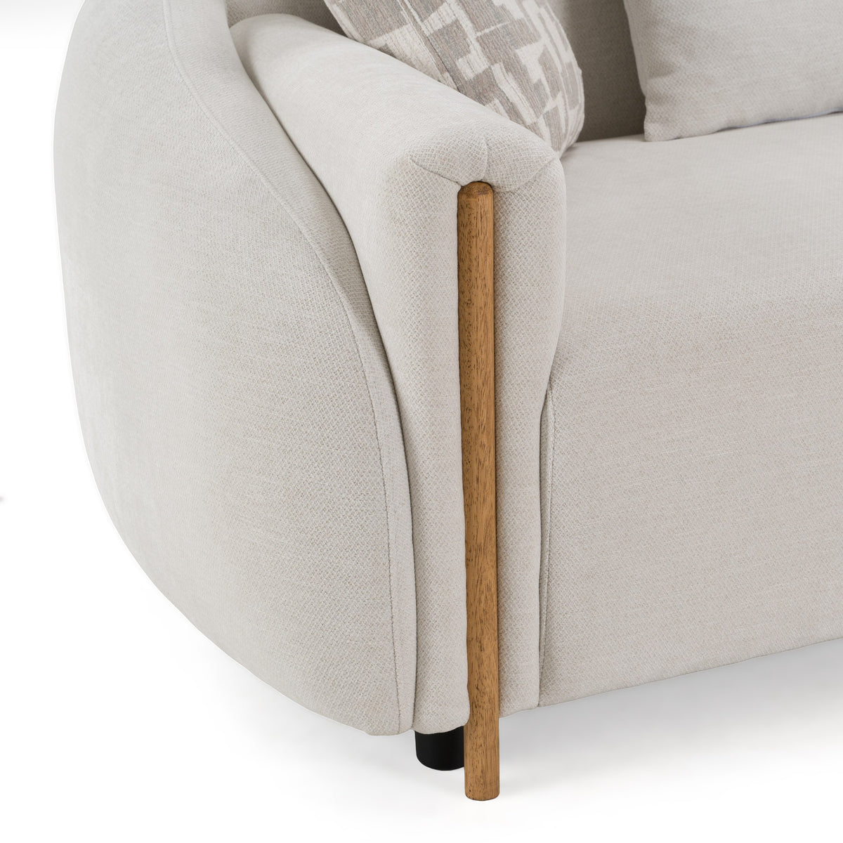 Yorba - Modern Beige Fabric Loveseat by VIG Furniture - View 6