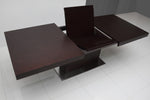 Zenith Modern Red Oak Extendable Dining Table by VIG Furniture - View 12