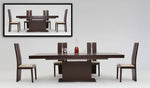 Zenith Modern Red Oak Extendable Dining Table by VIG Furniture - View 13