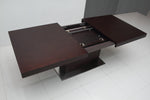 Zenith Modern Red Oak Extendable Dining Table by VIG Furniture - View 11